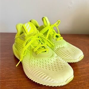 Adidas Women’s Alphabounce Neon Yellow/Green Sneakers